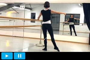 Kathi - 3. Woche - Ballett 1 - Dienstags 16:30 - 17:30 - Tendu