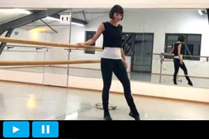 Kathi - 3. Woche - Ballett 2 - Dienstags 17:30-18:30 - Tendu