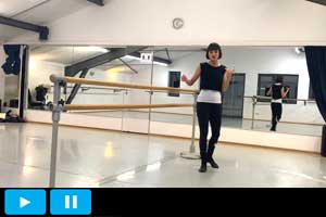 Kathi - 4. Woche - Ballett 1 - Dienstags 16:30 - 17:30 - Jeté