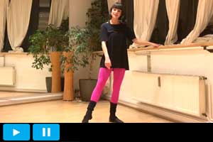 Kathi - 5. Woche - Ballett 1 - Dienstags 16:30 - 17:30 - Rond de Jambe
