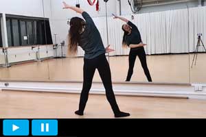 Martina - 6. Woche - Modern Jazz 1 & 2 – Warmup ‚Somewhere New‘