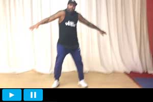 Milton - 4. Woche - Breakdance - Dienstag 10.11.2020 Fortgeschrittene - Toprocking Beat Dance
