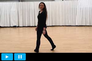 Martina - 3. Woche - Basics Video 6 - '3-Schritt-Drehung'