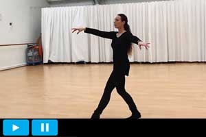 Martina - 4. Woche - Basics Video 8 'Chassé'