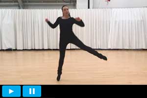 Martina - 4. Woche - Basics Video 9 'Sissone'