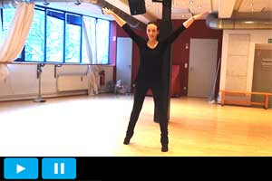 Martina - 5. Woche - Basics Video 11 'V-Step'