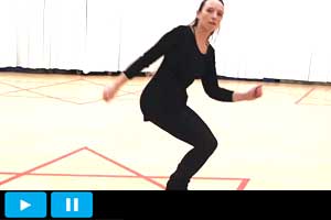 Martina - 7. Woche - Basics Video 17 'Assemblé'