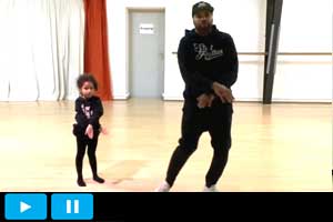 Milton - 2. Woche - Breakdance Einsteiger - Montags 17:00 - Toprock Eingänge Basics