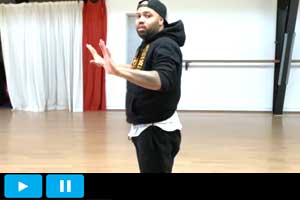 Milton - 4. Woche - Breakdance Mittelstufe 2 & 3 Dientags - Windmühle