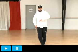 Milton - 5. Woche - Breakdance Mittelstufe 2 & 3 Dientags - Toprock Beat Dancing