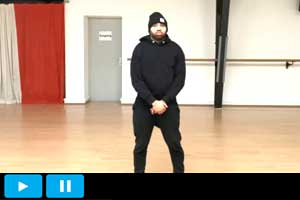 Milton - 6. Woche - Breakdance Mittelstufe 2 & 3 Dientags - Sixsteps & Eingänge
