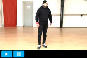Milton - 6. Woche - Breakdance Fortgeschrittene - Dienstags 18:30 - Sixsteps Basics & Eingänge