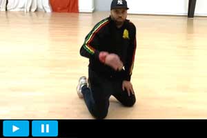 Milton - 7. Woche - Break Dance Mittelstufe - Dienstag - Swipes Basics 