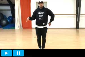 Milton - 8. Woche - Breakdance - Fortgeschrittene Dienstag - Wellen Übungen