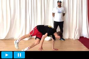 Milton - 14. Woche - Breakdance Fortgeschrittene - Dienstag - Sixstep