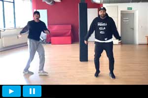 Milton - 16. Woche - BreakDance - Mittelstufe Dienstag - Freeze Combination