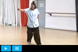 Nadja - 7. Woche - Hip Hop 2 - Popping