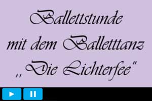 Natalie - Kindertanz - 6. Woche - Mo. 15:30 und 16:30 Uhr - Ballettstunde